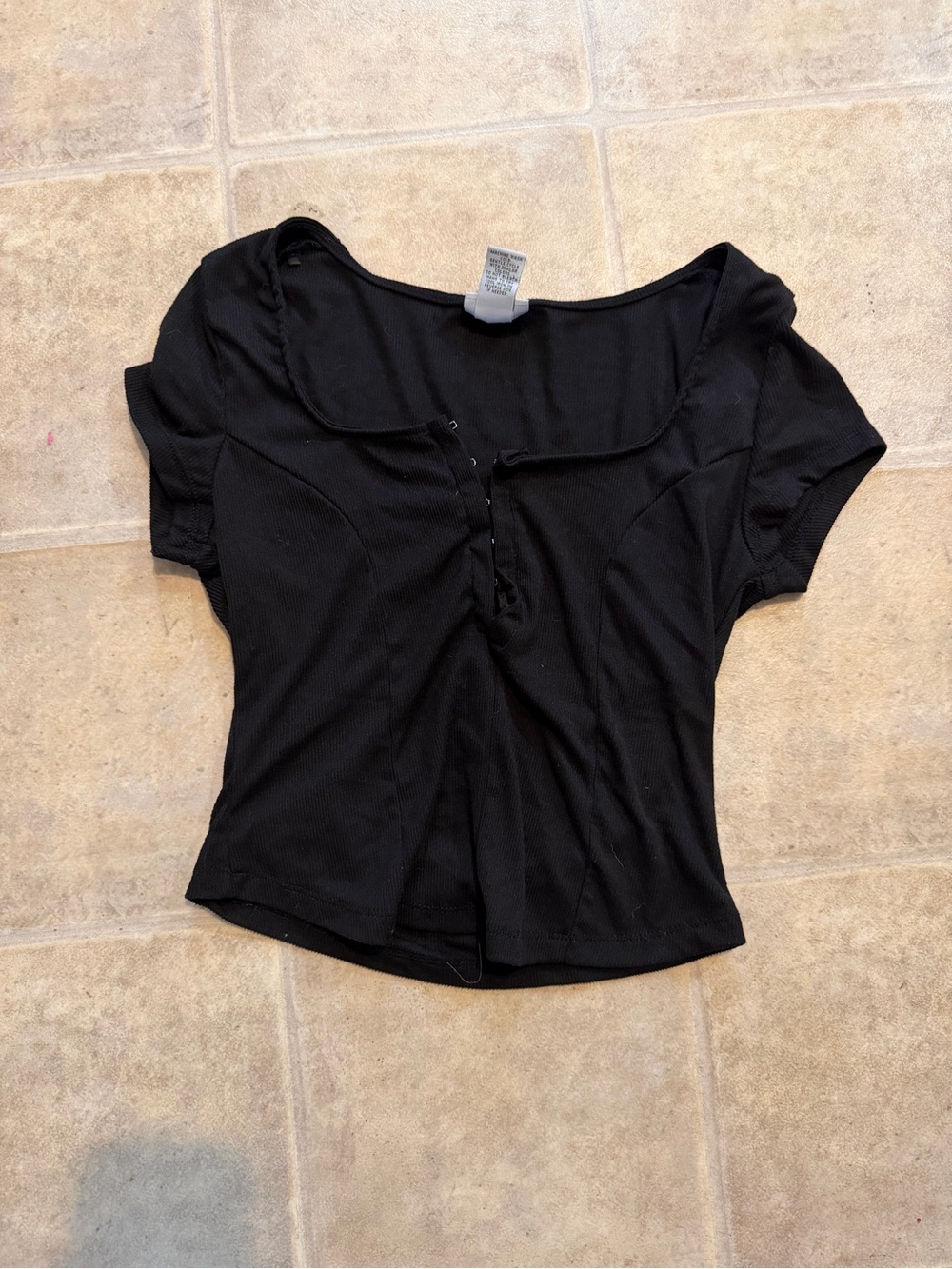 Lowcut crop top